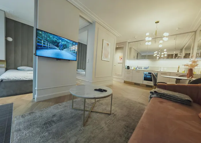 Apartman Vipwarsawapartments Zircon Mennica Varsó